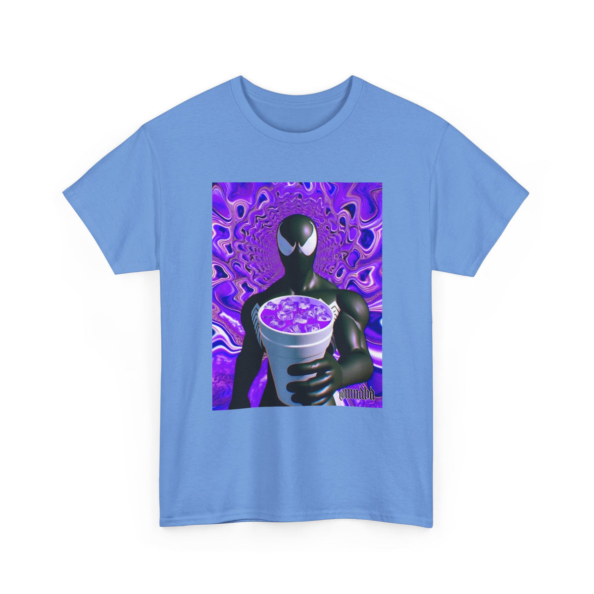 Venom Spider-Man Holding Purple Double Cup