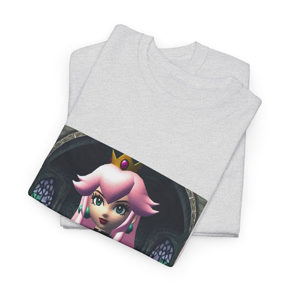 Goth Princess Peach In The Castle Tee