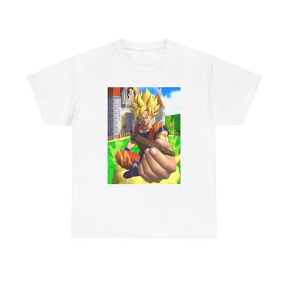 Super Saiyan Goku Holding A Blunt Tee
