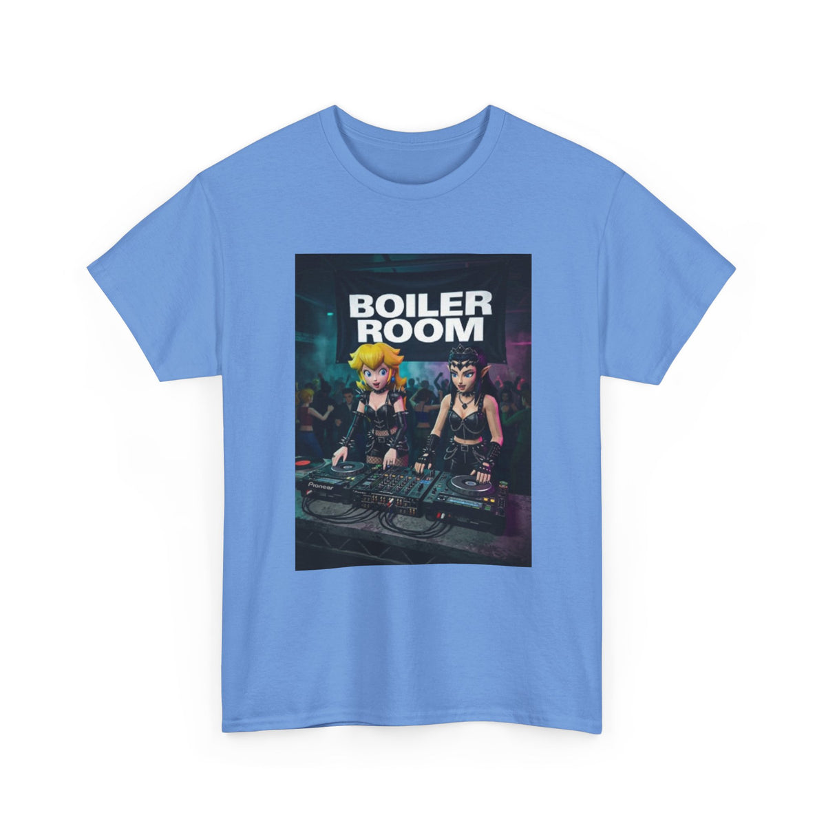 Princess Peach and Dark Peach DJing Tee