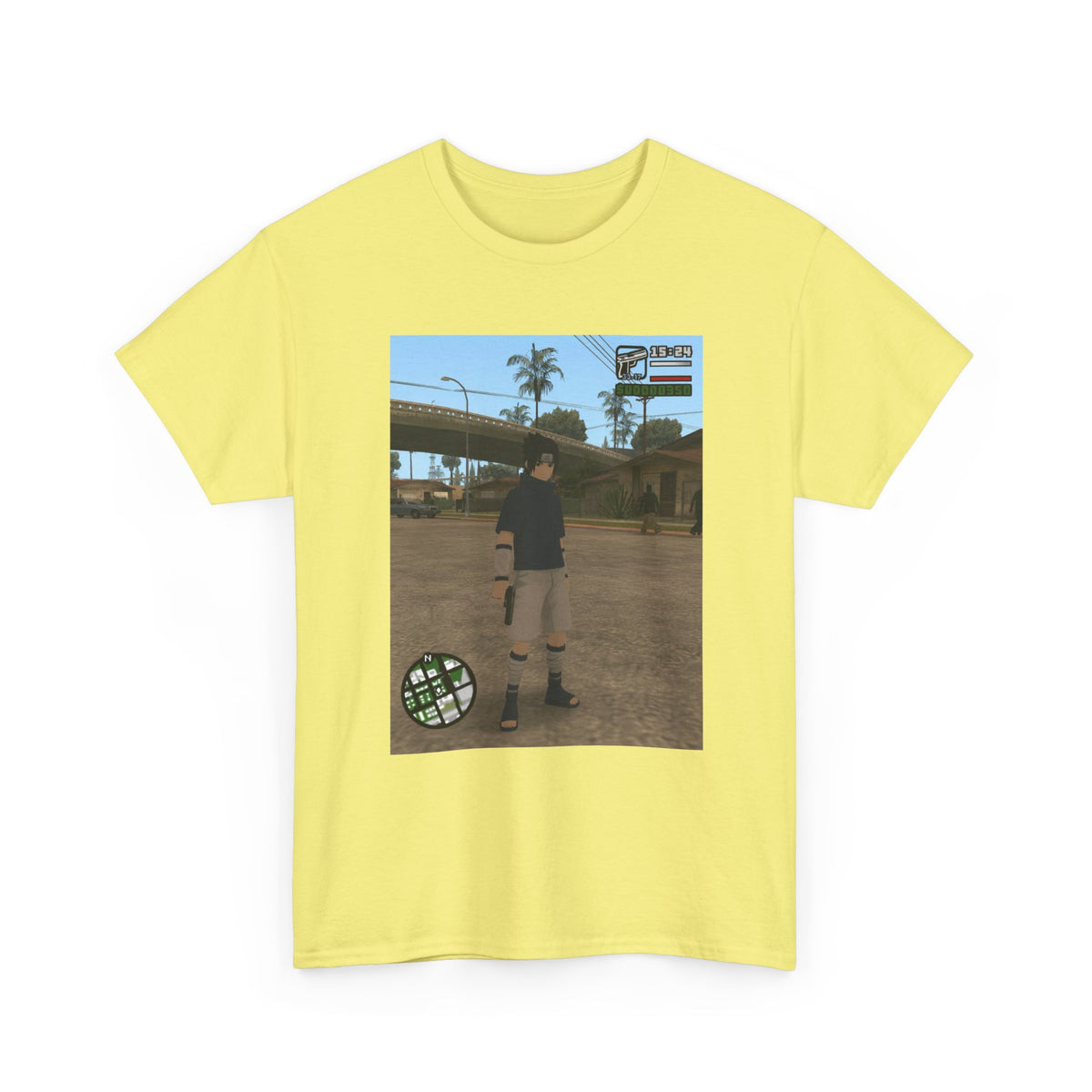 Sasuke Uchiha In GTA San Andreas Street