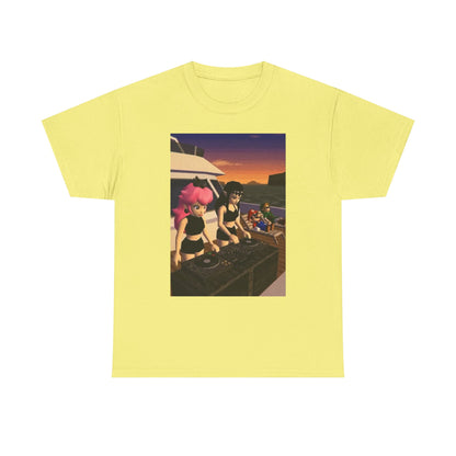 N64 Waifus DJ Yacht Party Tee
