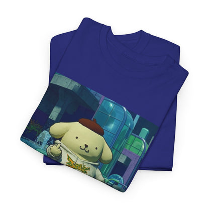 Pompompurin Skates and Flips The Bird
