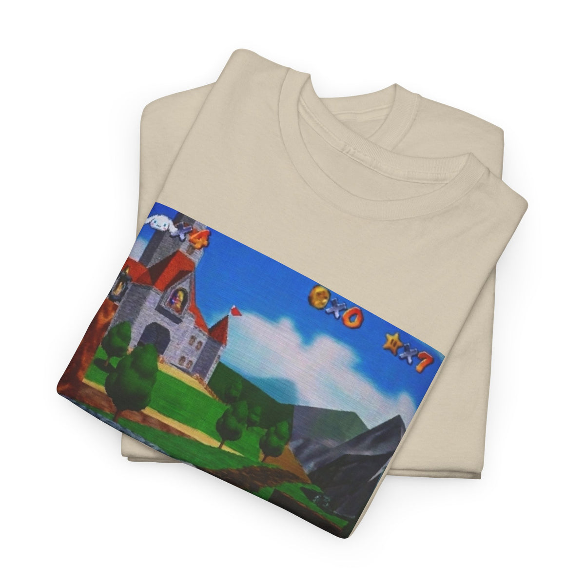 Cinnamoroll Gaming PSP In Castle Courtyard Tee