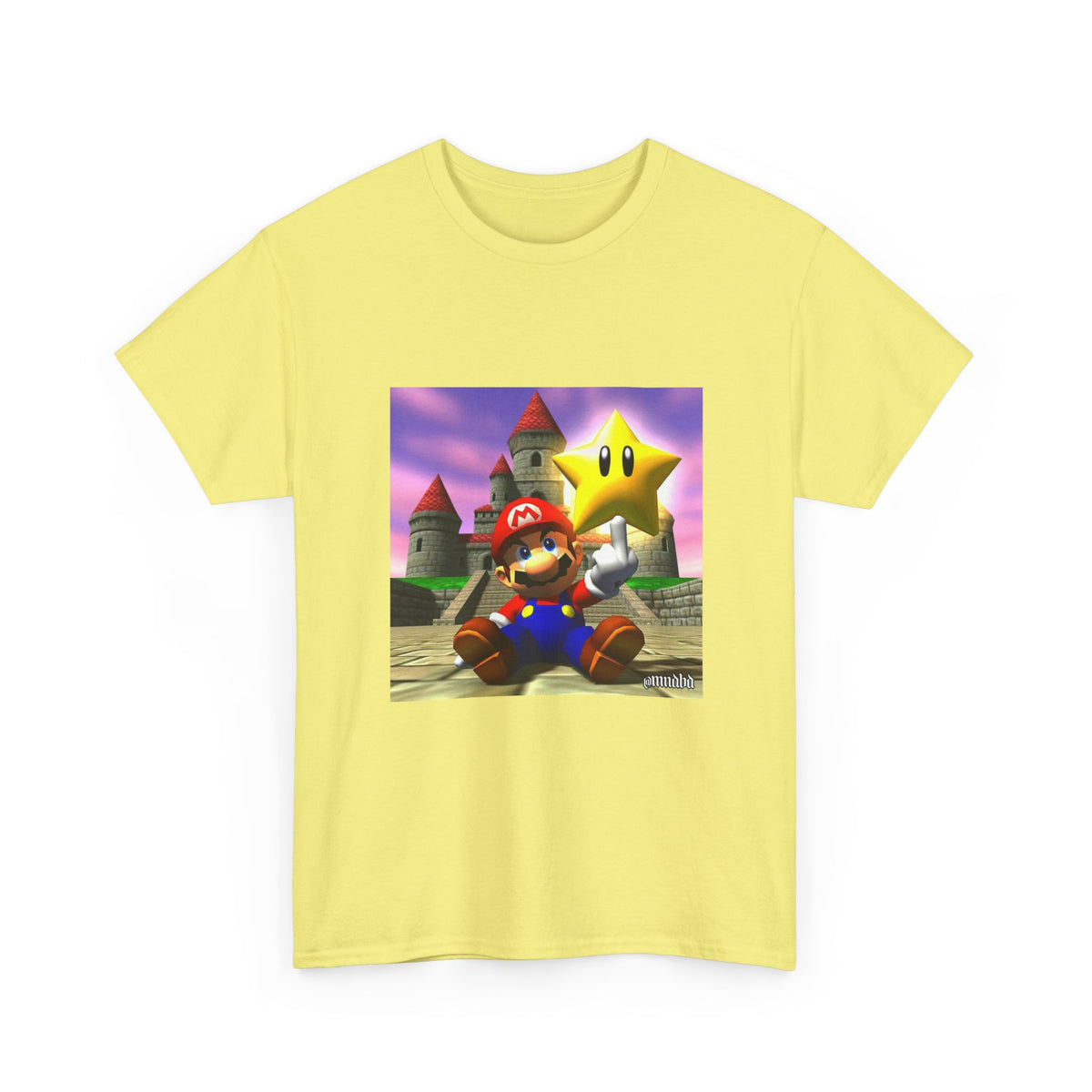 Mario Flips Off The Star Tee