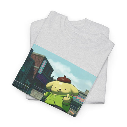 Pompompurin Skating And Flipping The Bird