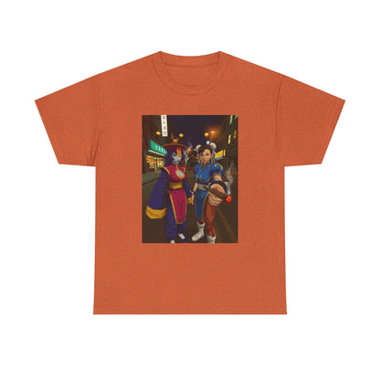Hsien-Ko And Chun-Li Sharing Blunts Tee