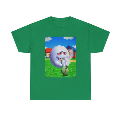 Boo Ghost Taking A Bong Rip Tee