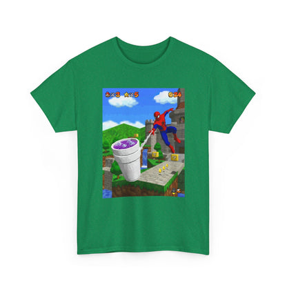 Spidey Swings With Lean In Mario World Tee