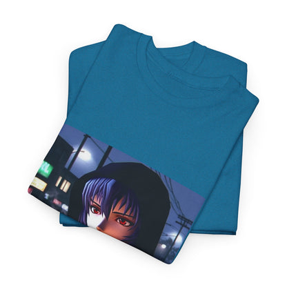 Rei Ayanami cruising GTA San Andreas Tee (Design 2)