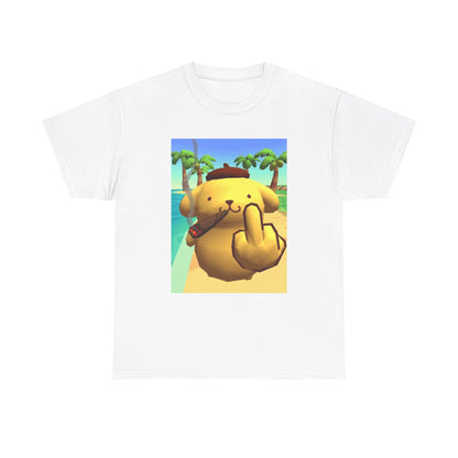 Pompompurin Smoking And Flipping The Bird