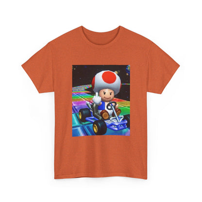 Toad Flipping The Bird On Rainbow Road