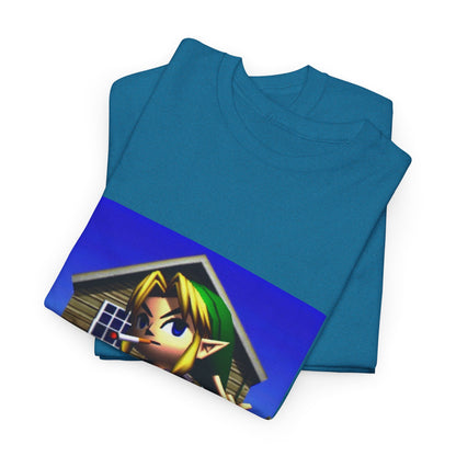 Edgy Hero Smoking And Flipping The Bird Tee