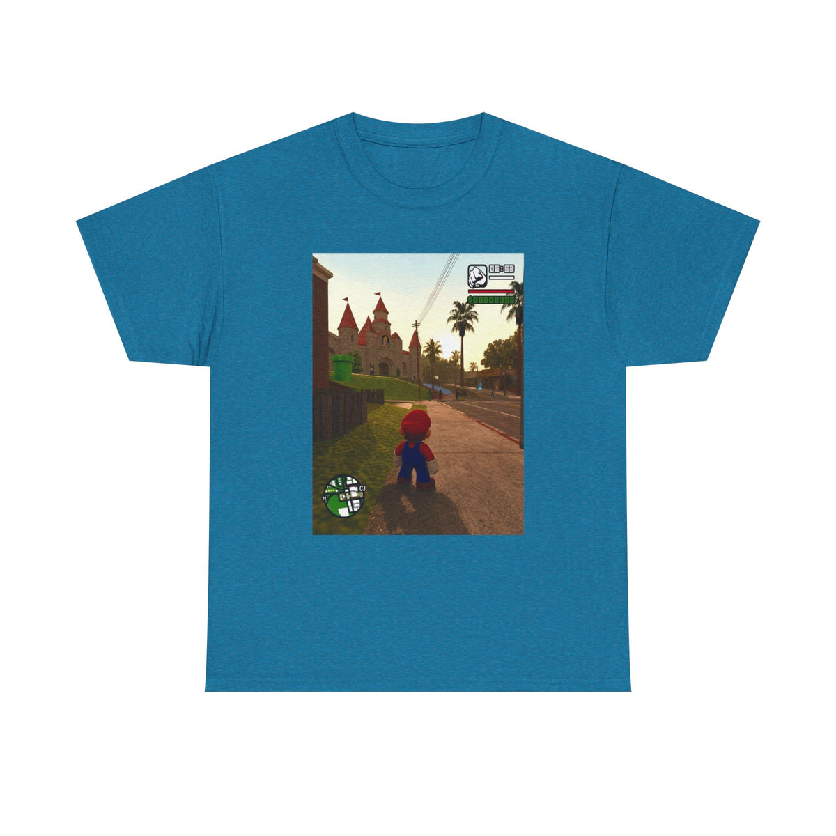 Mario In San Andreas Tee (Design 6)
