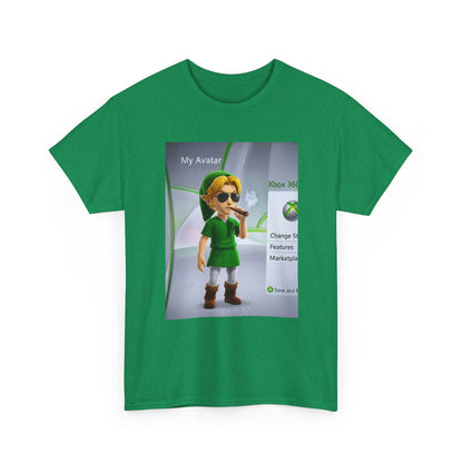 Stoner Link Xbox Avatar Puffing Blunt Tee