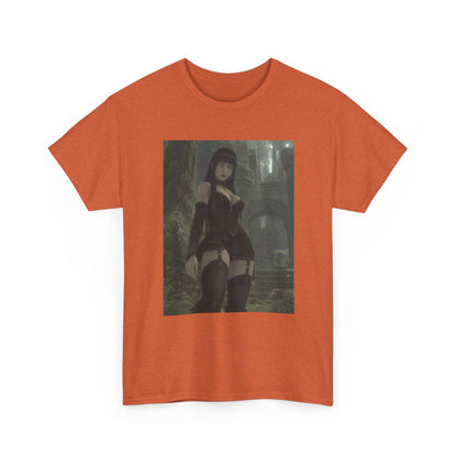 Gothic Byakugan Maiden In Ancient Ruins Tee