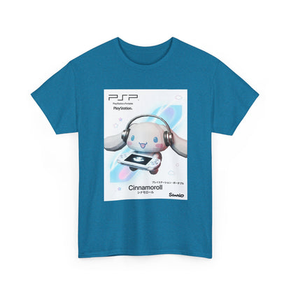 Cinnamoroll Gaming With Headphones On PSP