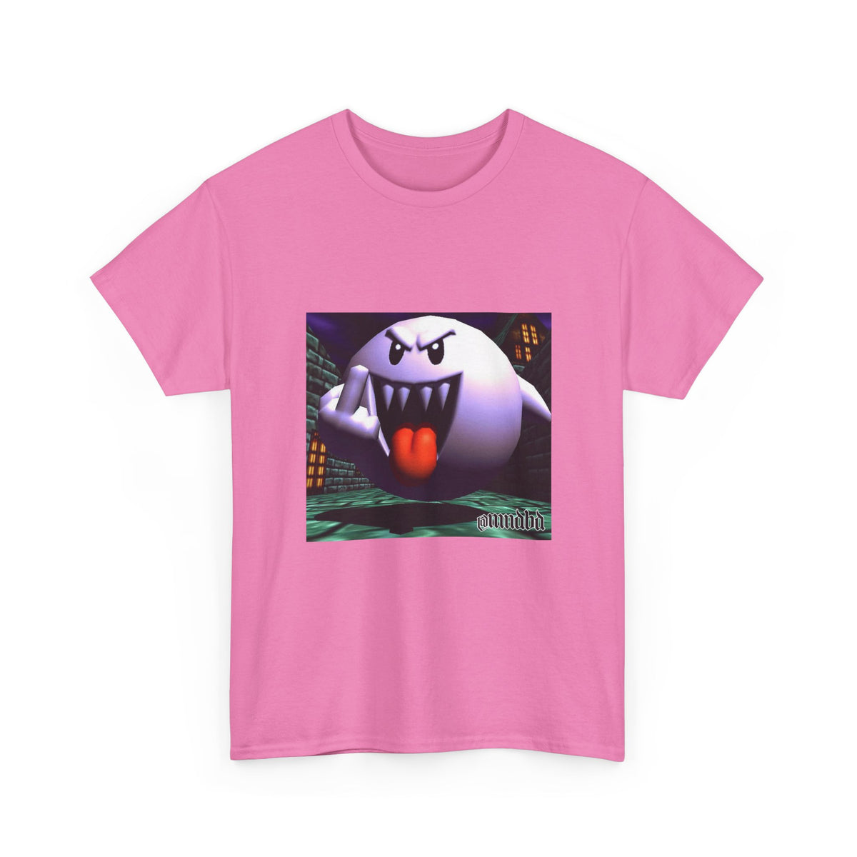 Aggressive Boo Flipping The Bird Tee