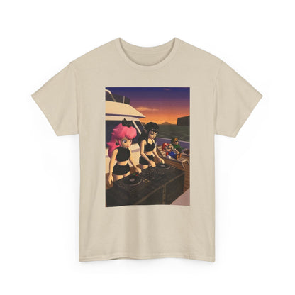 N64 Waifus DJ Yacht Party Tee