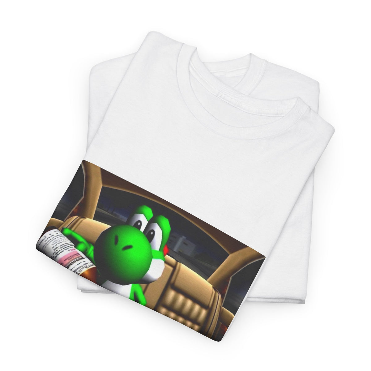 Yoshi Pouring Lean In Car Tee