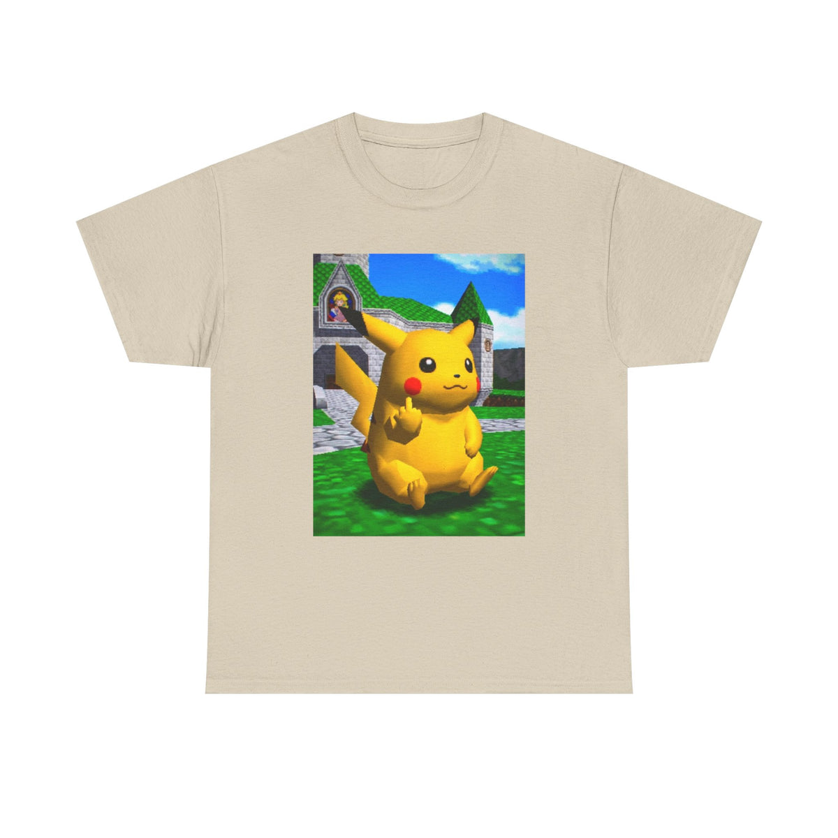 Pikachu Giving The Middle Finger Tee