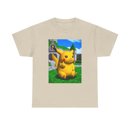 Pikachu Giving The Middle Finger Tee