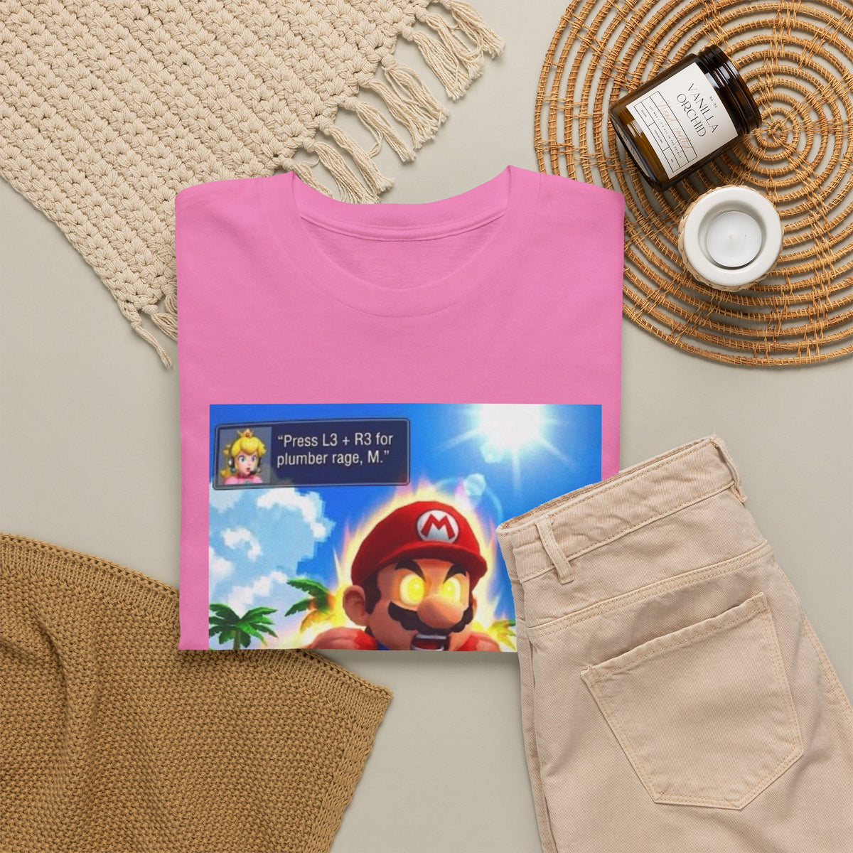 Mario Unleashes Plumber Rage Power