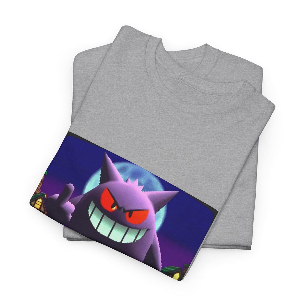 Gengar Flipping Off Villager Tee