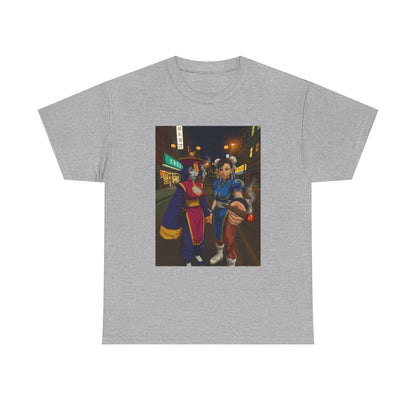 Hsien-Ko And Chun-Li Sharing Blunts Tee