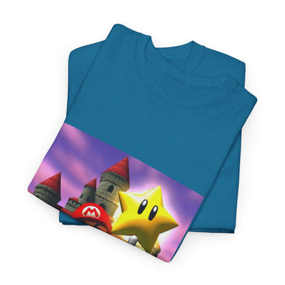 Mario Flips Off The Star Tee