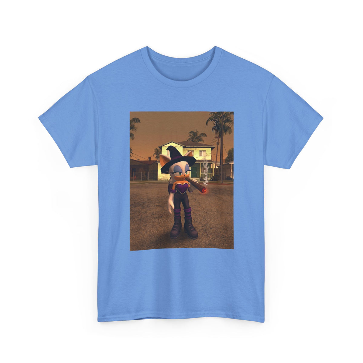 Rouge The Bat Smoking A Blunt Tee