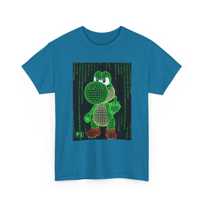 Wireframe Yoshi Flipping The Bird Tee