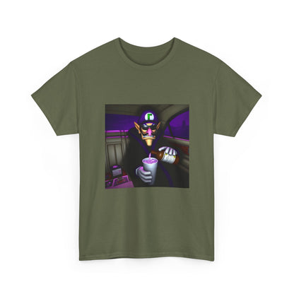 Lean Lord Smirking With Devil Horns Tee