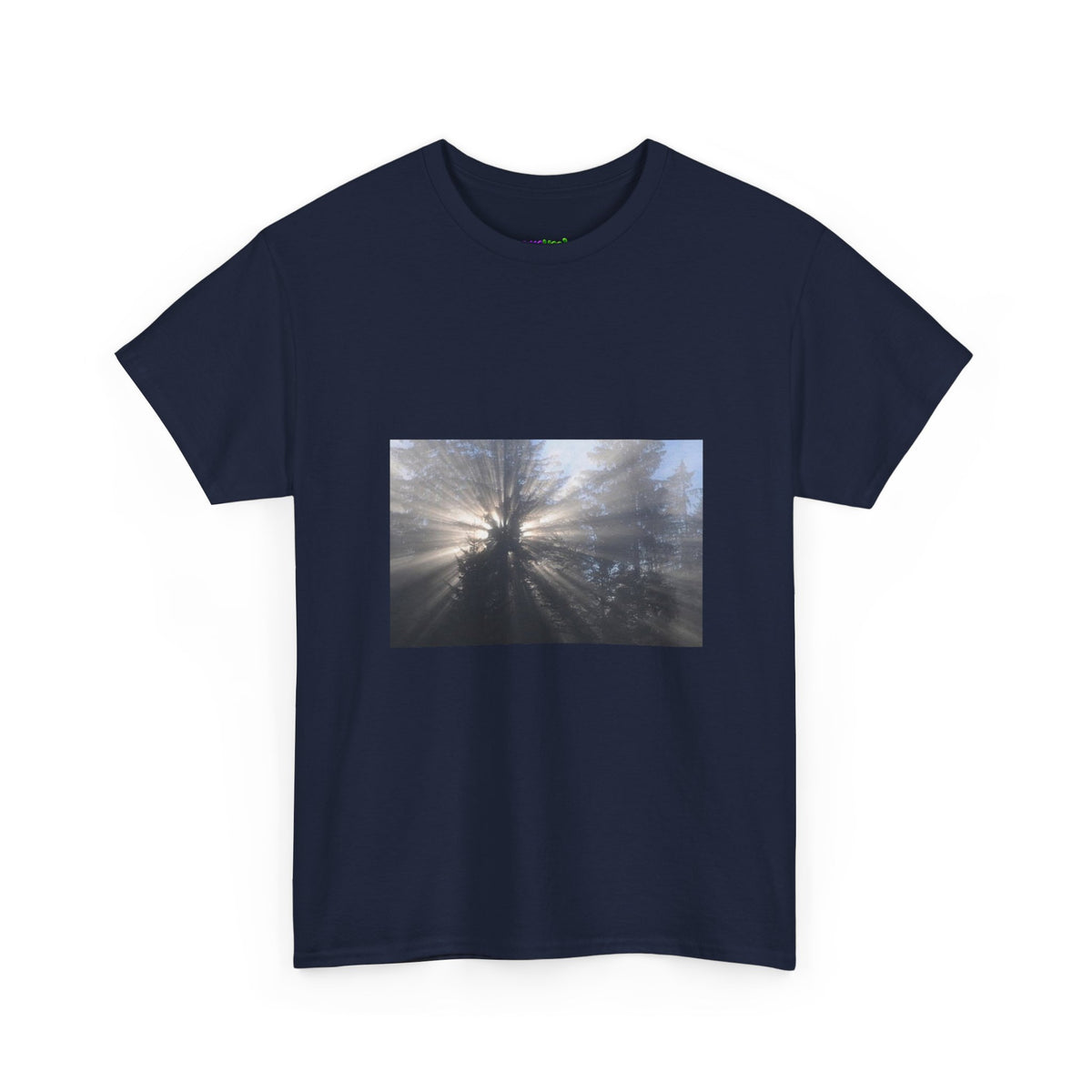 Neon Leaf Dream Graphic Tee