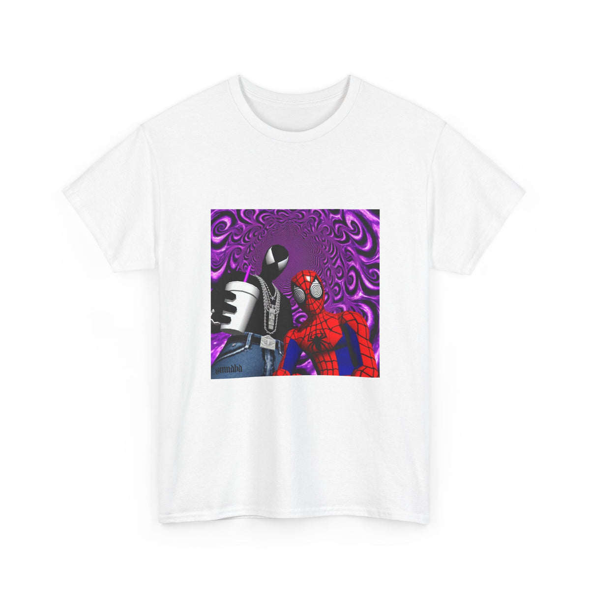 Symbiote & Spider-Man Lean Scene Tee