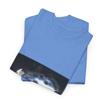 Neon Skyline Drift Graphic Tee