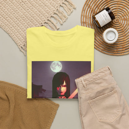 Samurai Warrior With Glowing Katana Tee
