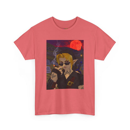 Mystic Green Canvas Graphic Tee