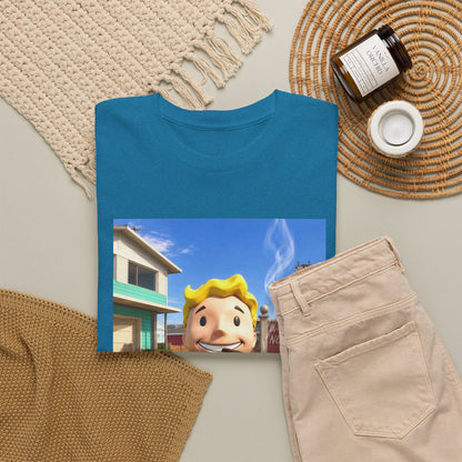 Vault Boy Smoking Blunt In Nuketown