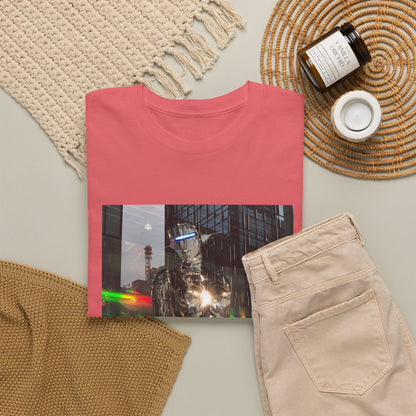 Neon Ember Flow Graphic Tee