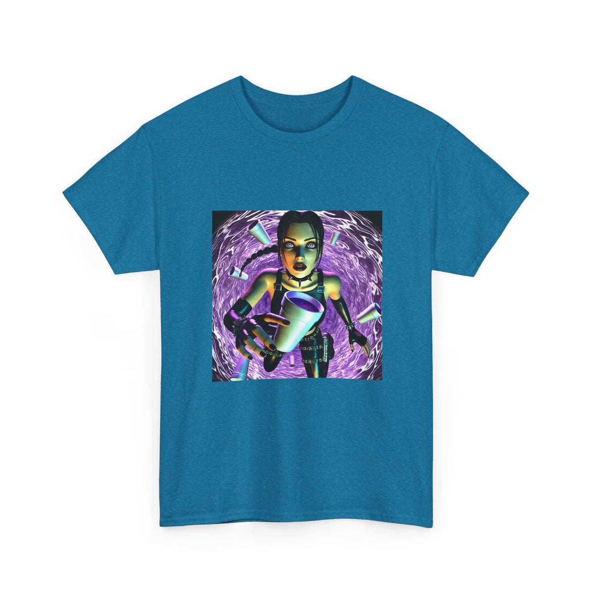 Digital Drip II Abstract Design Tee