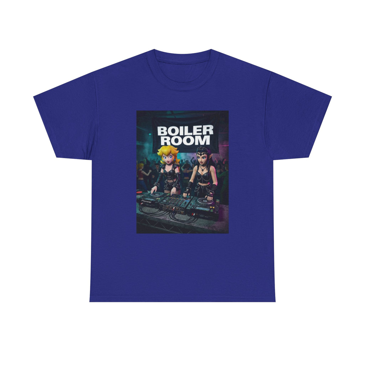 Princess Peach and Dark Peach DJing Tee