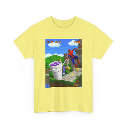 Spidey Swings With Lean In Mario World Tee