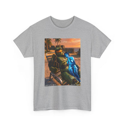Master Chief And Cortana Chillin' On The Beach