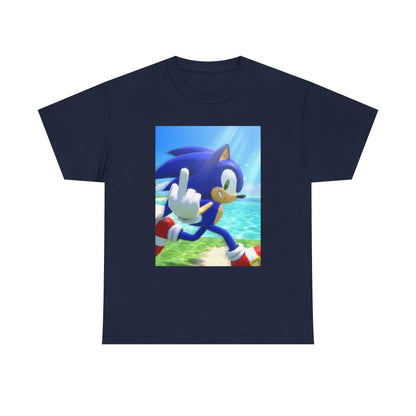 Sonic Gives The Finger Tropical Tee