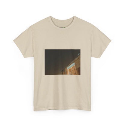 Neon Leaf Whisper Graphic Tee