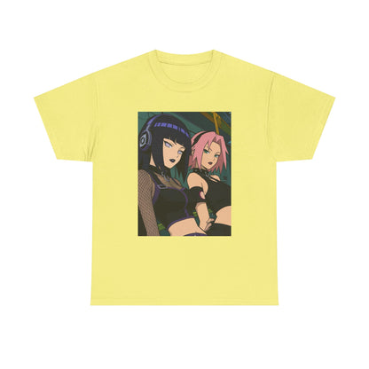 Goth Hinata and Sakura Anime Duo