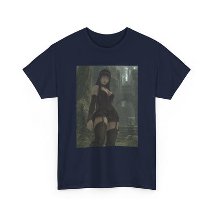 Gothic Byakugan Maiden In Ancient Ruins Tee