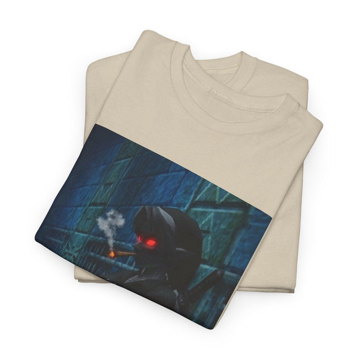 Dark Elf Smoking Blunt In Dungeon Tee
