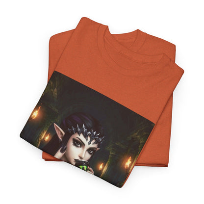 Edgy Elf Queen Flips You Off Tee